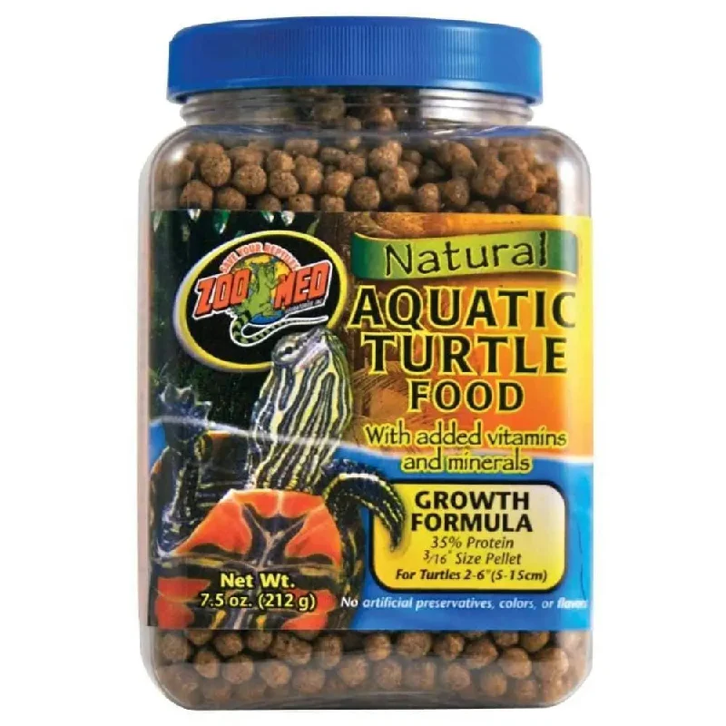 Zoo Med Natural Aquatic Turtle Food - Growth Formula Pellets