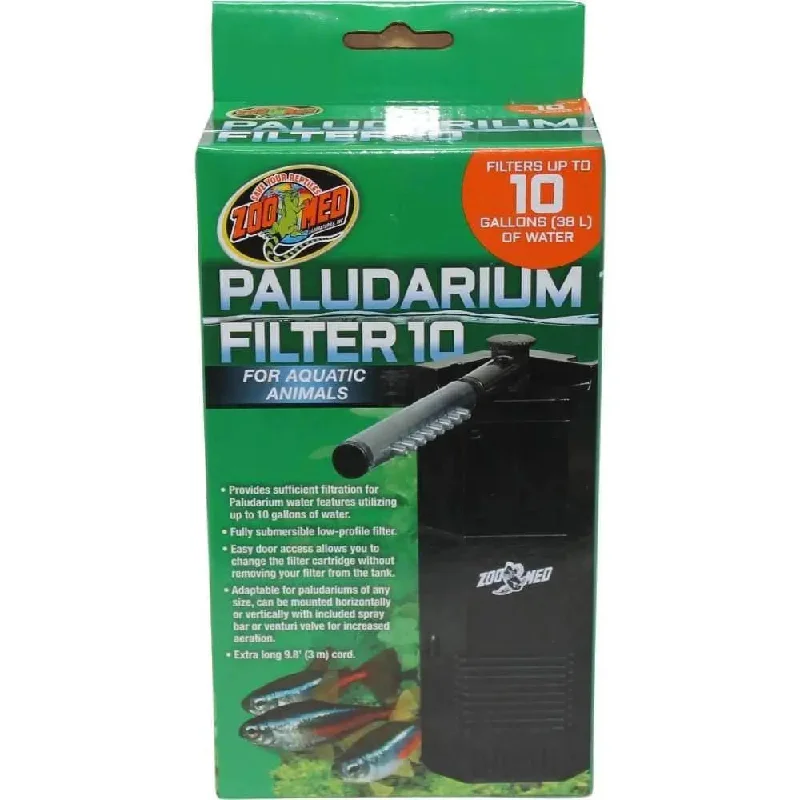 Zoo Med Paludarium 10 Internal Filter Black