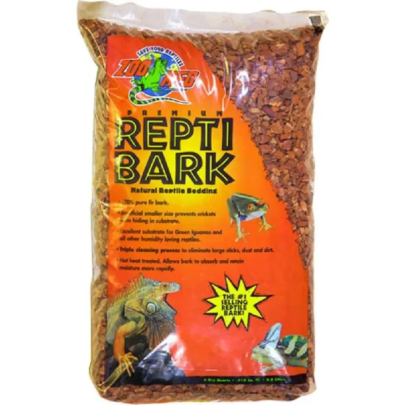 Zoo Med Premium ReptiBark Bedding Substrate Brown